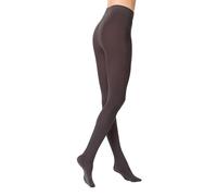 KUNERT Damen Strumpfhosen Sensual Cotton wärmend 130 DEN Antracite 8140 48-50