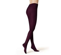 KUNERT Damen Strumpfhosen Velvet 40 semi-blickdicht matt-schimmernd 40 DEN dark raisin 1640 42-44