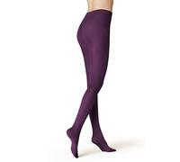 KUNERT Damen Strumpfhosen Velvet 40 semi-blickdicht matt-schimmernd 40 DEN deep-purple 1522 40-42