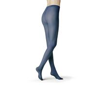 KUNERT Damen Strumpfhosen Velvet 40 semi-blickdicht matt-schimmernd holiday-blue 44-46
