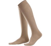 Kunert Fly & Care Women Reisekniestrumpf 1 Paar | 39-40 (III) | Beige mel. (KU-8320)