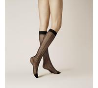 KUNERT - FINE AJOUR black - Gr. - 36.5