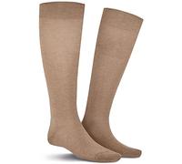 KUNERT Herren Kniestrümpfe Clark Komfortbund Beige-mel. 8320 47-50