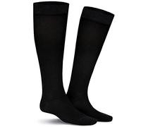 Kunert Fly & Care Men Reisekniestrumpf 1 Paar | 49-50 (VI) | Anthrazit mel. (KU-8130)