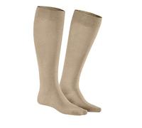 KUNERT Herren Kniestrümpfe Fly&Care Stützklasse III effektive Stützwirkung Pure desert 43-44