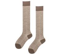 KUNERT Herren Kniestrümpfe Heritage Socks Fashion beige-mel. 43-46