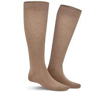 KUNERT Herren Kniestrümpfe Richard hautfreundlich Beige-mel. 8320 43-46
