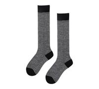 KUNERT Herren Kniestrumpf Heritage Socks Anthra mel. 39-42