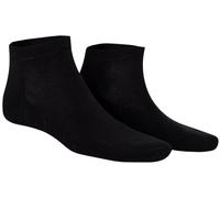 KUNERT Herren Sneaker Socken Fresh Up klimaregulierend Black 0070 43/46