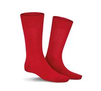 Kunert Herren Socken Clark druckfreier Komfortbund Cotton-Mix Rot 8410 Gr. 39-42
