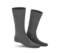 KUNERT Herren Socken Clark druckfreier Bund Silver-mel. 8110 39-42