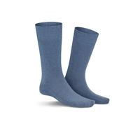KUNERT Men Socken Herren Schurwolle blau, 43-46