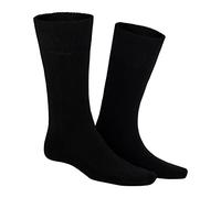 Kunert Homesocks Socke 3er Pack | 43-46 (II) | Black (KU-0070)