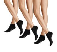 HUDSON Sneakersocken Simply³ 3er-Pack Herren Schwarz Größe 39-42 Baumwollmischung
