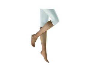 KUNERT Kniestrumpfe Fly & Care cashmere beige | 35-38