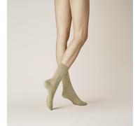 KUNERT Damen Socken Liz druckfreier Bund Beige-mel. 8320 35-38