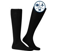 Kunert Fly & Care Men Reisekniestrumpf 1 Paar | 41-42 (II) | Black (KU-0070)