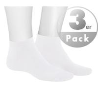 Kunert Richard Sneaker Socke 3er Pack | 47-50 (III) | White (KU-0010)
