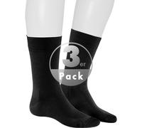 KUNERT Men Socken Herren Baumwolle schwarz, 39-42