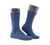 Kunert Homesocks Socke 1 Paar | 43-46 (II) | Jeans mel. (KU-8030)