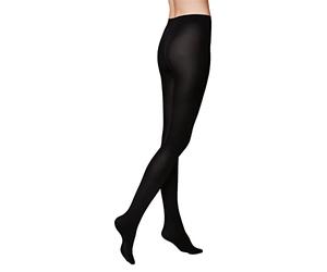 KUNERT Mystique 100, blickdichte Strumpfhose, mit druckfreiem Wohlfühlbund, schwarze Damenstrumpfhose, matt, 100 den