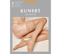 Kunert Satin Look 20 Halterloser Strumpf 1 Paar | M (II) | Tan (KU-1003)