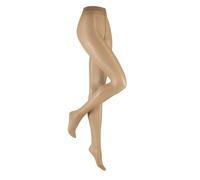 Kunert Strumpfhose Satin Look 20 - 3er Pack, 20 DEN, transparent glänzend, Tan, Gr. 36-38