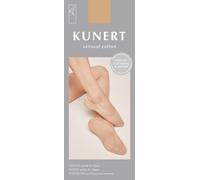 Kunert Sensual Cotton Füßling 3er Pack | 35-38 (I) | Puder (KU-3550)