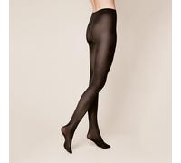 Kunert Strumpfhose Velvet 40 – semi-blickdicht, matt-schimmernd – 3er-Pack Espresso Gr. 40/42