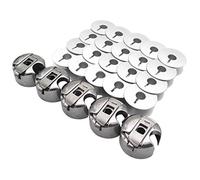 KUNPENG - #52237 5PCS+55623AS 20PCS Bobbin Case & Bobbins Anpassung für Juki Consew Singer Brother Nähmaschine Nadel einzige