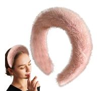 Kunstfell-Haarband - Kuschelig Warmes Stirnband, Weiche, Stilvolle Winter- Und Herbstmode | Langlebige Gesichtspflege Für Den Innen- Und Außenbereich Für Damen, Multifunktionales, Lässiges Reise-Kopfb