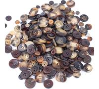 Kunstharz-Knopf in verschiedenen Farben zum Basteln, Nähen und Heimdekoration, mit sicheren Materialien