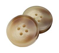 Kunstharzknöpfe, rund, beige, Trenchcoat-Knöpfe, dekoratives Nähzubehör, Farbe 34, 23mm 10Stück