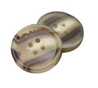 Kunstharzknöpfe, rund, beige, Trenchcoat-Knöpfe, dekoratives Nähzubehör, Farbe 37, 30mm 10Stück