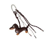 Kunstleder Dackel Schlüsselanhänger Anhänger Schlüsselanhänger Taschenanhänger Cartoon Welpe Hund Taschenanhänger Geschenk Für Autoschlüssel Zubehör