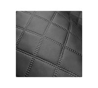 Kunstleder Meterware Stoffe zum Nähen Schwarz Wasserdichte Polsterung (1 Stk- Breite: 140cm x Länge: 100cm) Polsterstoff Polster für Möbel Schuhe Handtaschen Steppung 7x7 cm
