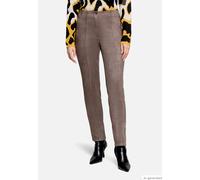 Kunstlederhose aus Velour Style Selina Fashion Braun 44