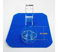 Kunststoffspulen (10,20,50,100) Kunststoff für Janome Mc6000 Mc6500 Mc6600 Mc7000 ++# 102261103 Alt # 102261000 102869107 Xa5539-051 X5539-051 280000 (Menge: 20 Stück)