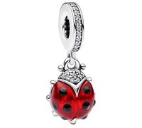 KUNVONIC Charm Anhänger Damen 925 Sterling Silber für Armband Charms Beads passend für Pandora Armband und Halskette, Kompatibel mit Europäischen Armbänder für Frauen Mädchen Z2