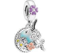 KUNVONIC Charm Anhänger Damen 925 Sterling Silber für Armband Charms Beads passend für Pandora Armband und Halskette, Kompatibel mit Europäischen Armbänder für Frauen Mädchen