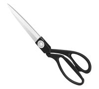 KUONIIY Nähschere-Professionelle Edelstahl Schneiderschere Schere für Stoff Leder Dressmaking Schneider Künstler Studenten Dressmakers, Schwarz, 24 cm