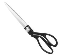 KUONIIY Nähschere-Professionelle Edelstahl Schneiderschere Schere für Stoff Leder Dressmaking Schneider Künstler Studenten Dressmakers, Schwarz, 26 cm