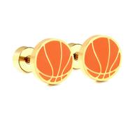 Kurat Al-Salla Basketball Ohrstecker - Edelstahl (Gold - 18K vergoldet)