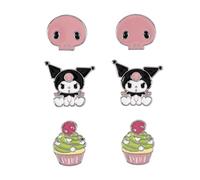 Hello Kitty Kuromi Ohrstecker-Set multicolor