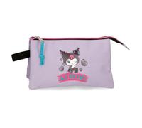 Sanrio Kuromi Retropop Schutzhülle für 3 Personen, Polyester, 22 x 12 x 5 cm, Violett