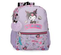 Sanrio Kuromi Retropop Wanderrucksack Violett 27x33x11 cm Polyester 9.8L
