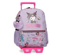 Sanrio Kuromi Retropop Wanderrucksack Violett 27x33x11 cm Polyester 9.8L