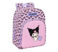 Kuromi - Schulrucksack für Kinder, Kinderrucksack, anpassbar an Kinderwagen, ideal für Kinder im Schulalter, bequem und vielseitig, Qualität und Widerstandsfähigkeit, 26 x 11 x 34 cm