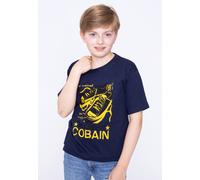 Kurt Cobain - Laces Kids Navy - T-Shirt - Blau - 3-4 Years - 100% Baumwolle Blau 3-4 Years