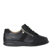 Ganter Herren Kurt-K Sneaker, schwarz, 43 EU X-Weit